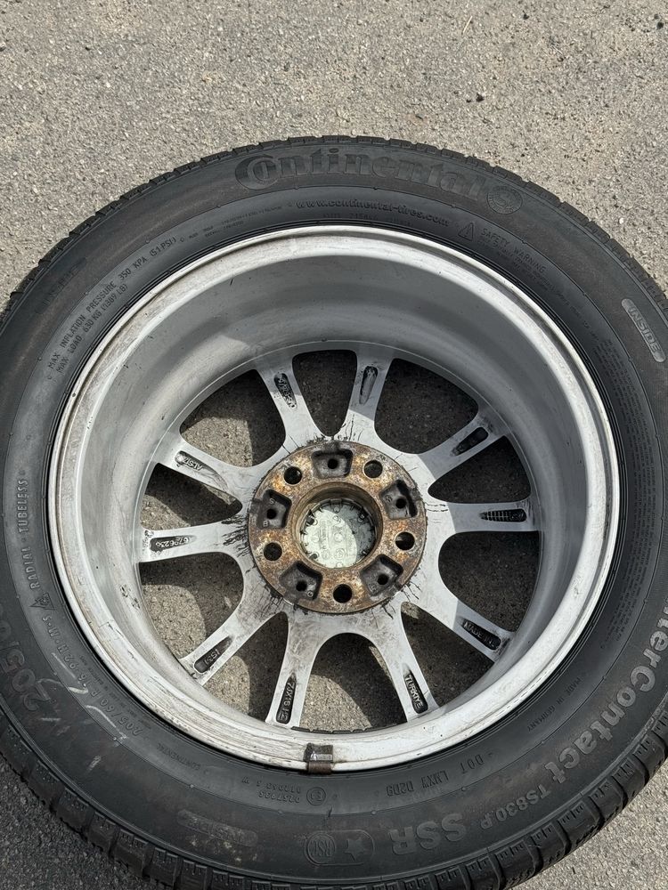 Диски+резина r16 на Трафик VW опель