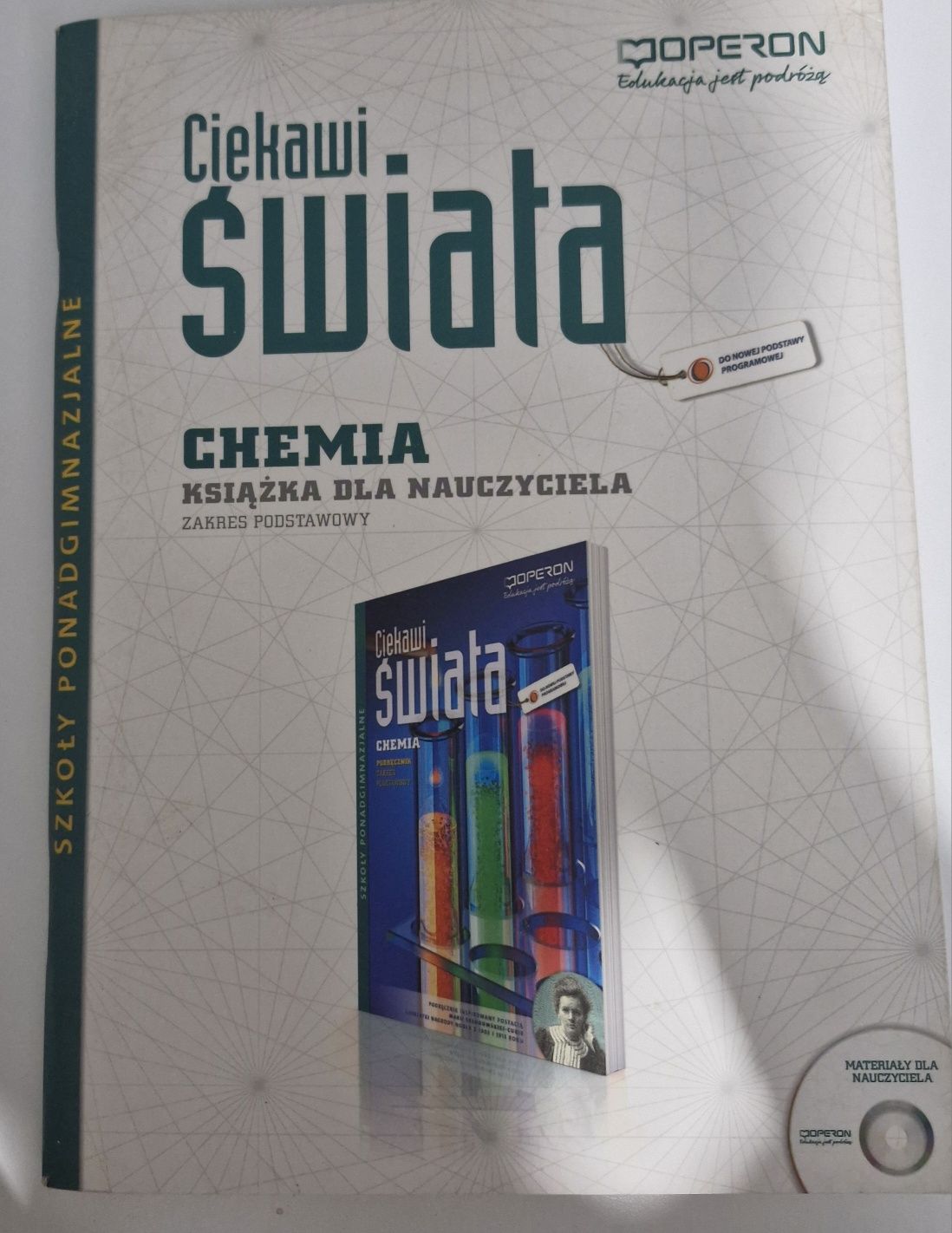CHEMIA 1 książka nauczyciela OPERON ZP sprawdziany