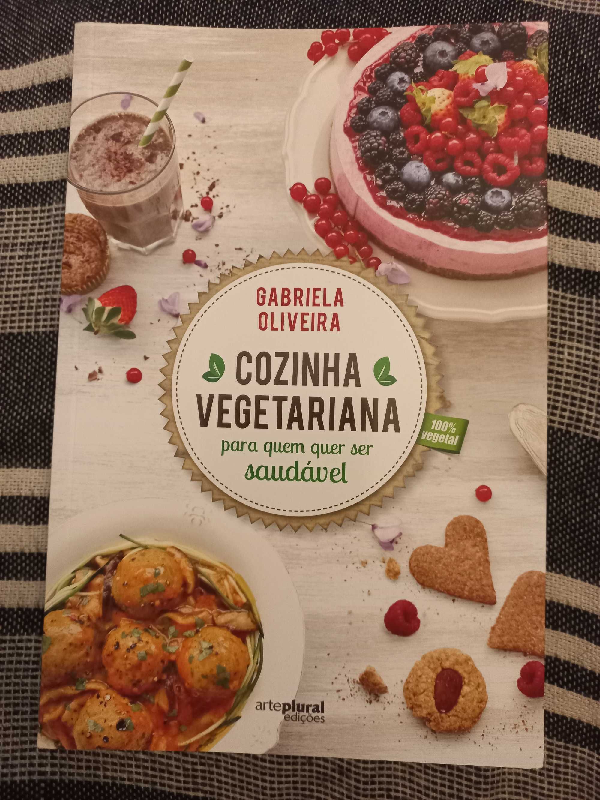 Livro culinária vegetariana