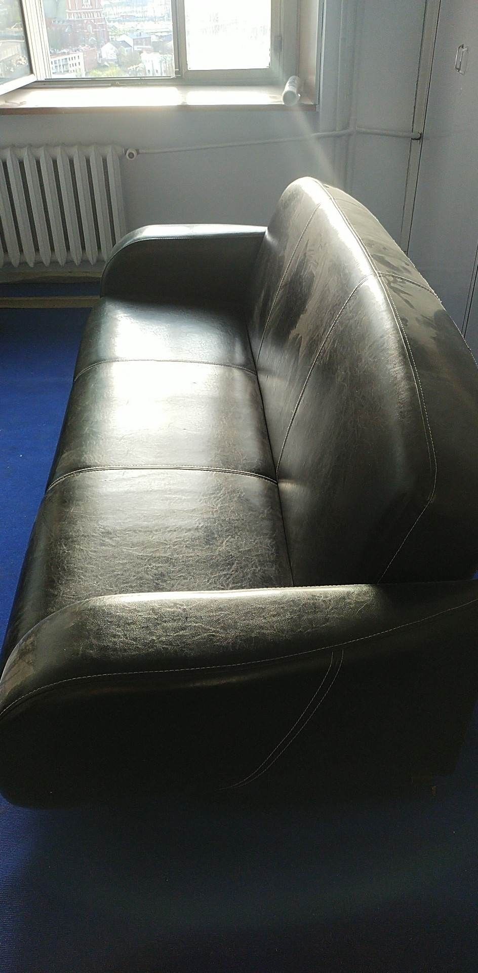 Sofa rozkładana z fotelem