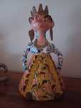 Artesanato "A Rainha" - Júlia Côta (figurado Barcelos)