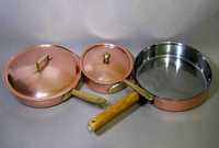 Набор Посуды Старинный высокого качества Медь/Сталь/Латунь