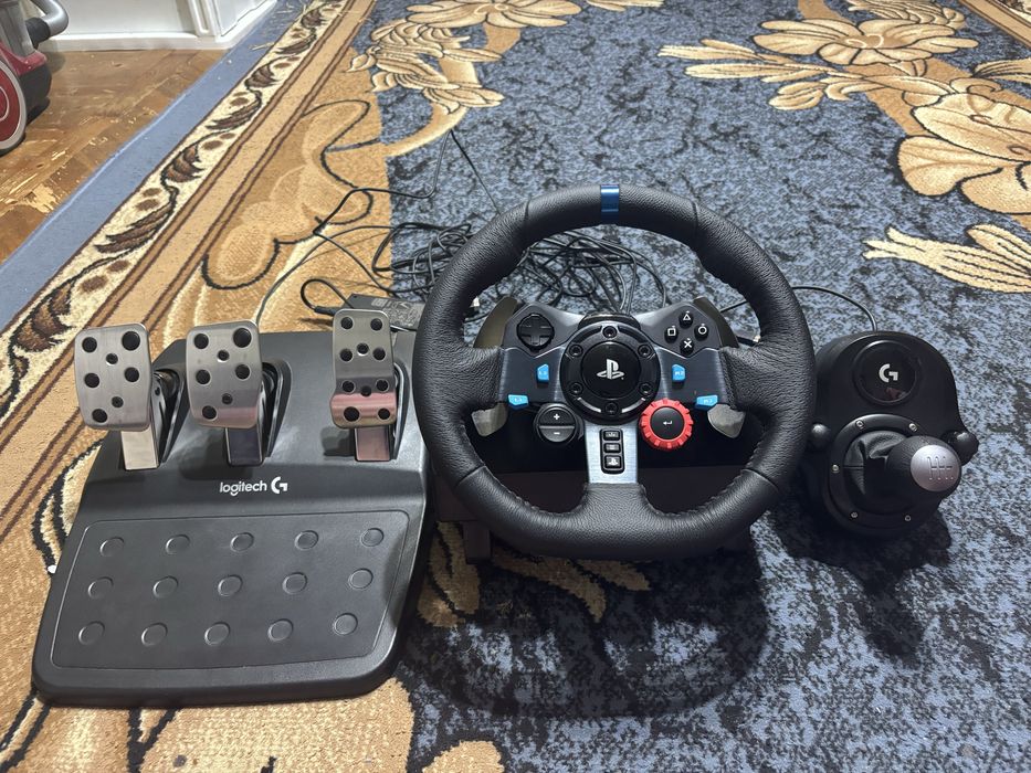Ігровий комплект Logitech G29 Driving Force для ПК/PS4/PS5 + Shifter