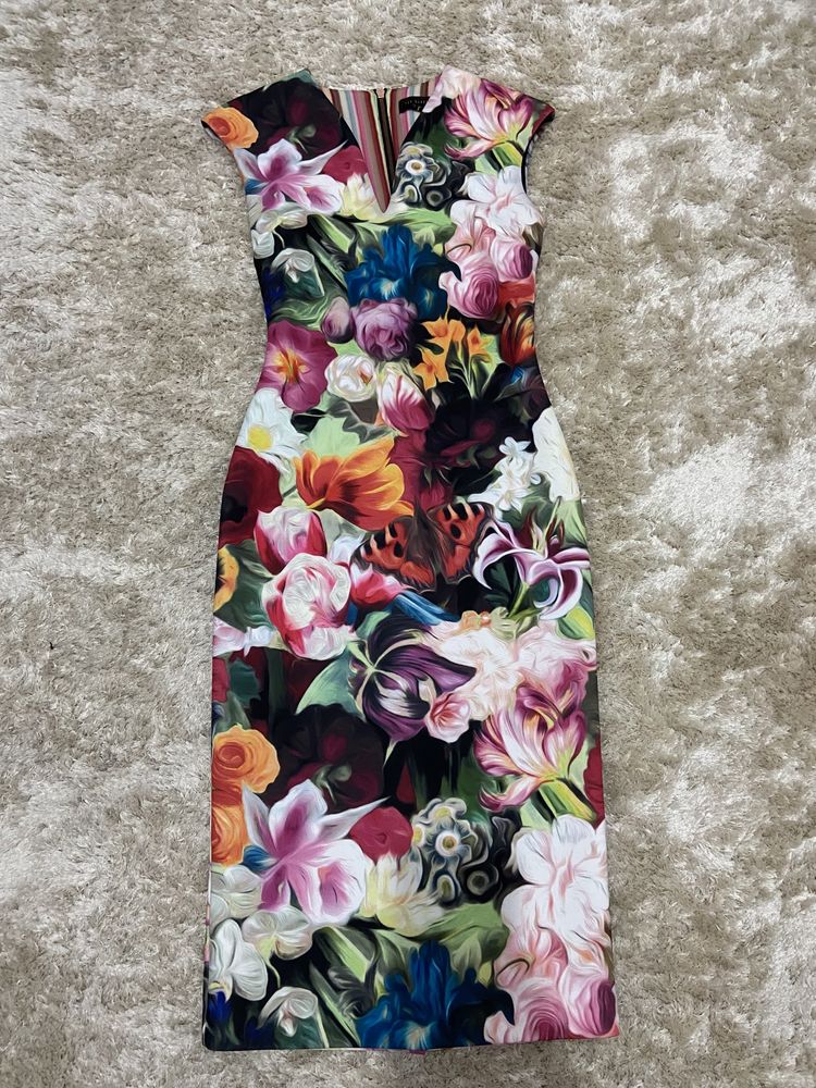 Vestido justo Ted Baker - tamanho 38 / M