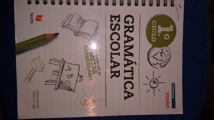Livro Gramática Escolar do 1º ciclo