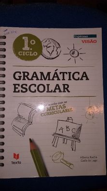 Livro Gramática Escolar do 1º ciclo