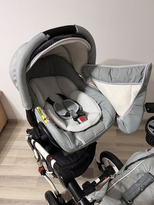 Дитяча коляска Adamex 3в1 в ідеальному стані