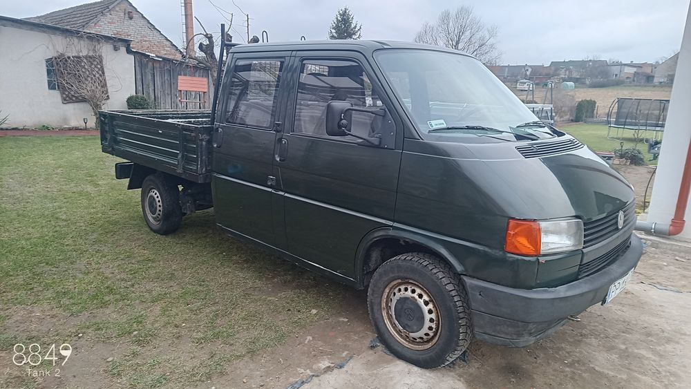 VW T4 2.4 D syncro  Doka 4x4 zamiana zamienię
