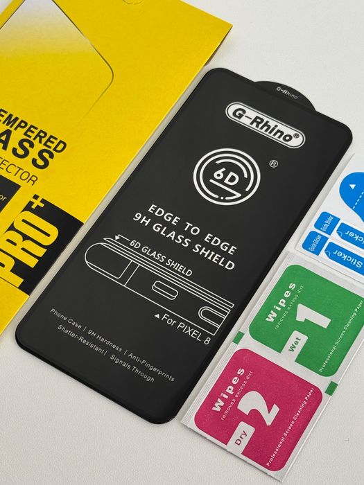 Захисне скло G-Rhino на Google Pixel 8/9/10 | Защитное стекло Пиксель