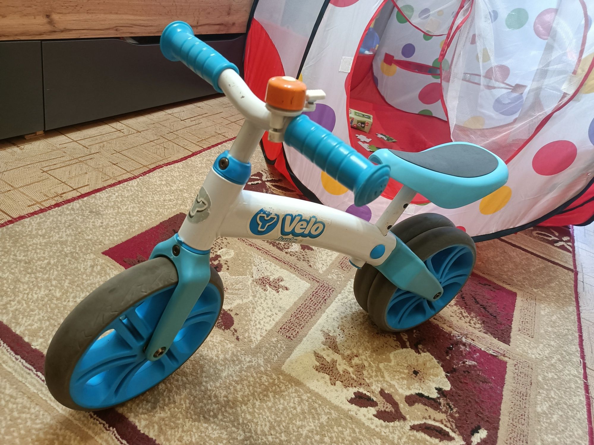 Беговел Yvolution Velo Junior Голубой