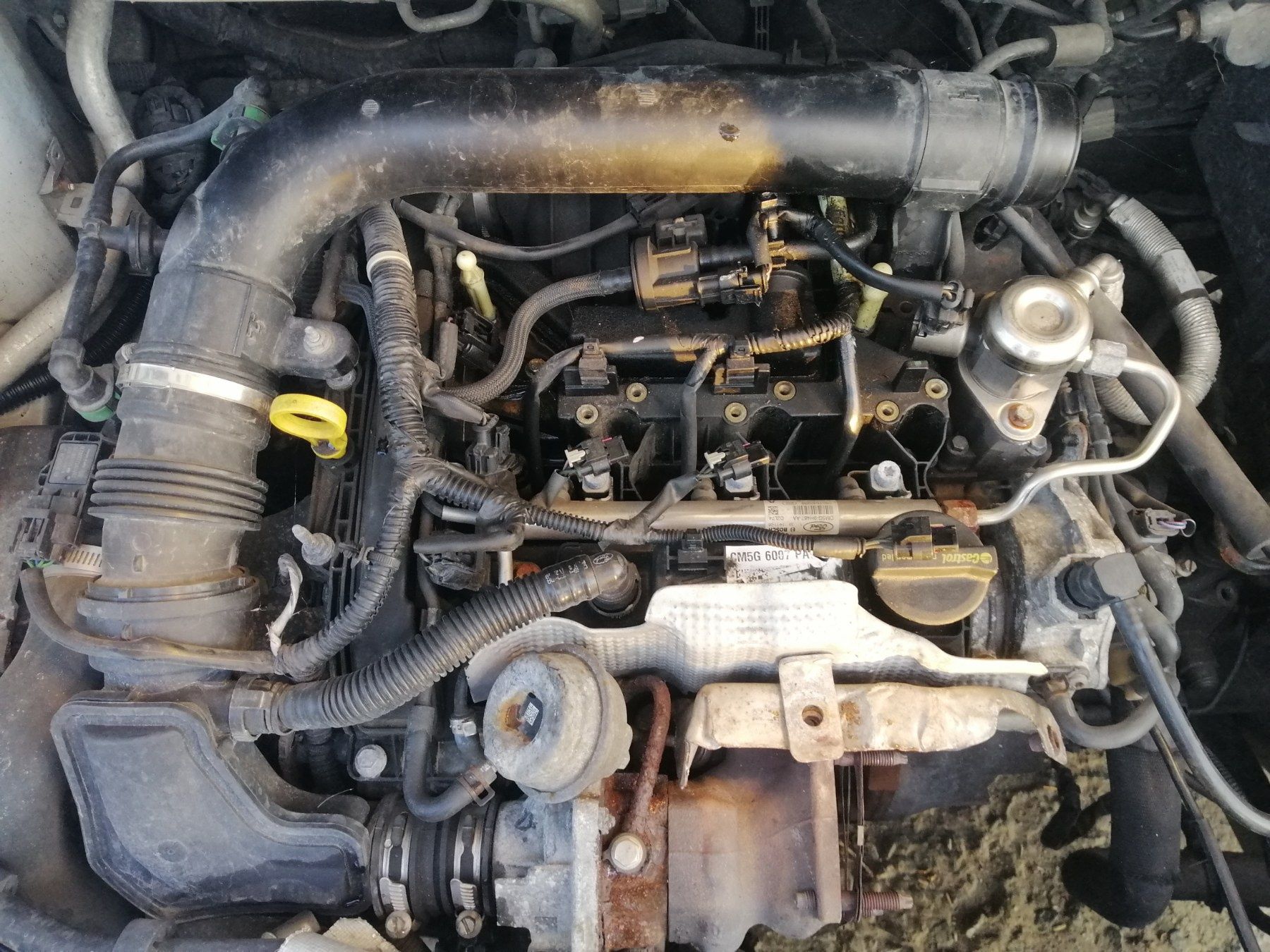 Двигатель 1.0 ecobust turbo, Ford C-Maks, focus, fiesta.