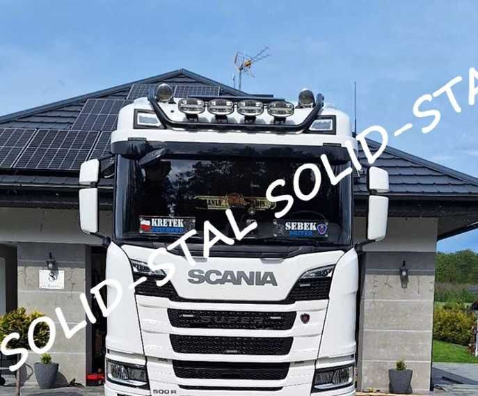 Orurowanie GÓRNE / MALOWANE / CZARNE Scania R / S / P / G Producent!