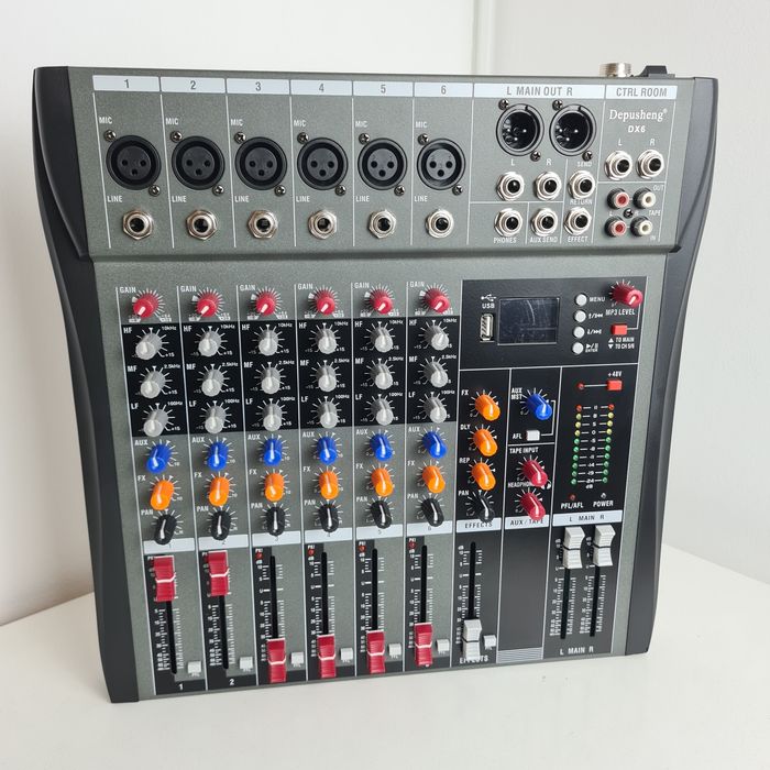 DEPUSHENG мікшер канальна звукова консоль