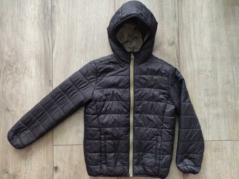 Куртка дутик черная демисезонная Pepperts (Германия) р.134 см. 8-9 лет
