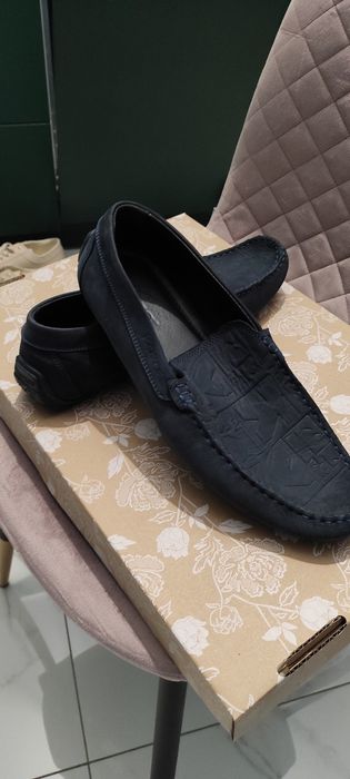 Buty męskie Kazar 43 mokasyny męskie buty eleganckie