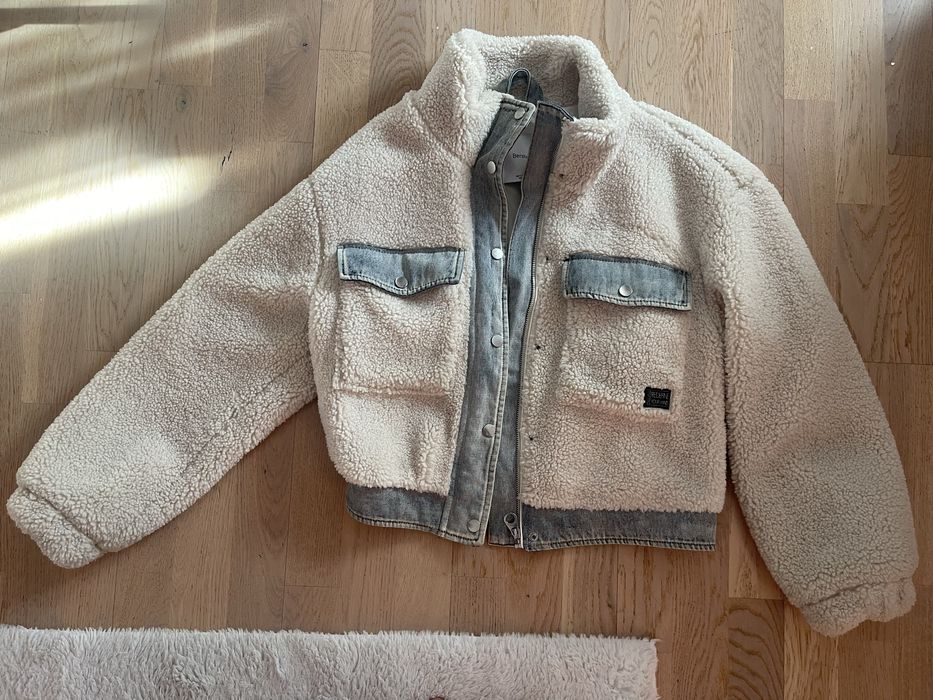 Bershka bomberka futerko ocieplana piekna jak NOWA kurtka S