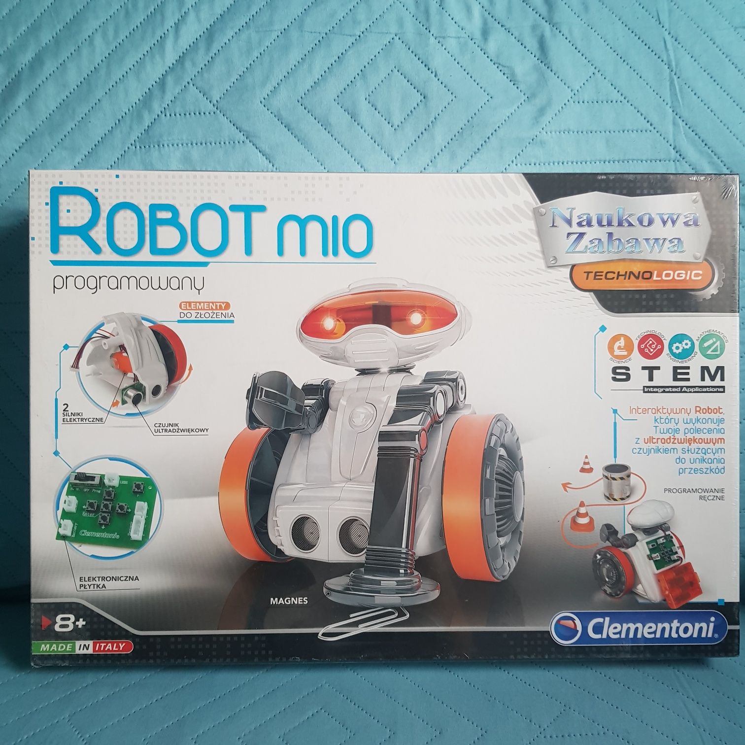 Robot edukacyjny MIO programowany Clementoni, wiek 8+