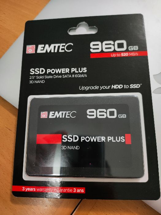 Disco SSD EMTEC 960GB novos