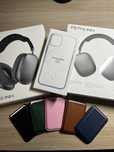 PACK PROMOÇÃO Air Pods Max P9 + Capa Magsafe + Carteira Magsafe