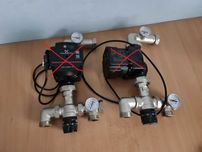 Смесительный контур теплого пола с насосом Grundfos UPS3 25-65 130