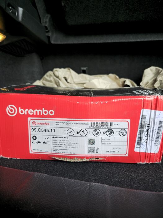 Discos de freio, discos de travão dianteiro Brembo nissan qashqai j11