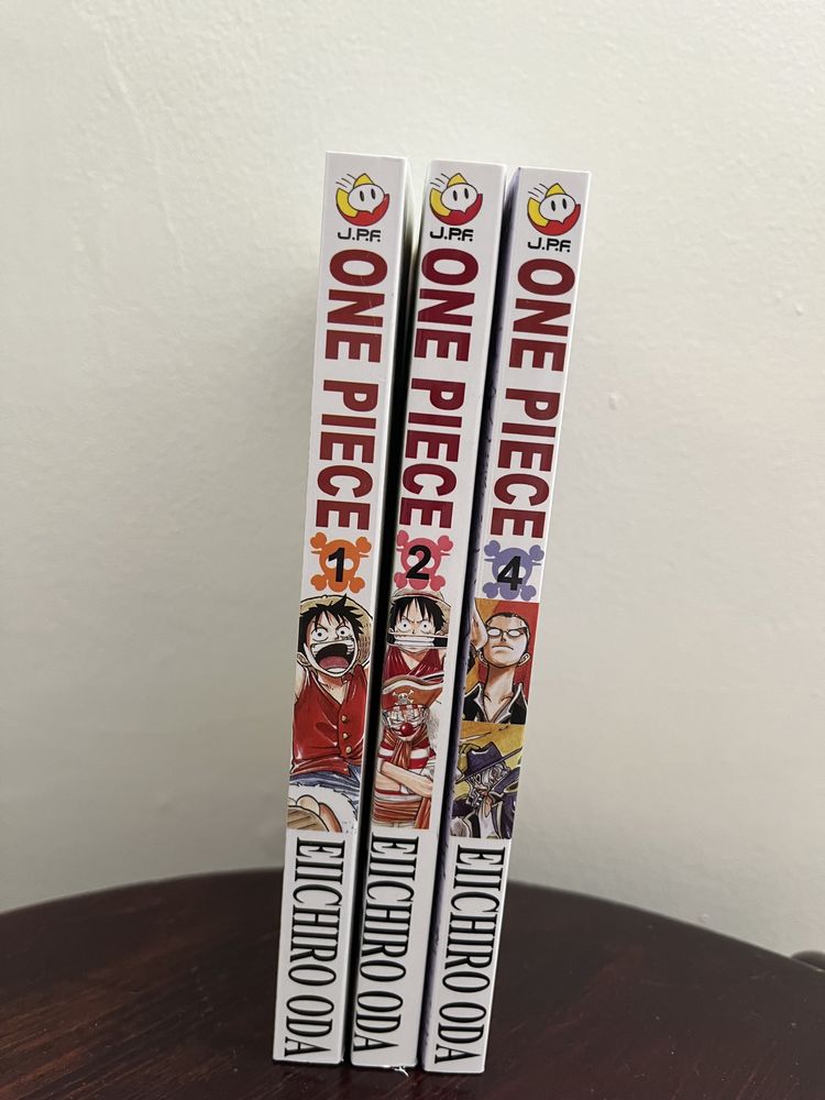 One Piece - 3 tomy, zestaw