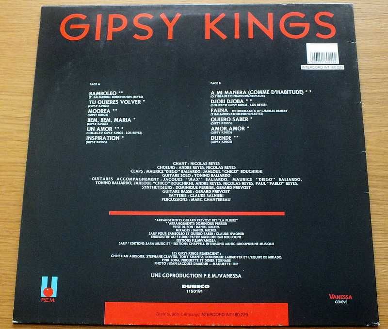 Płyta winylowa winyl GIPSY KINGS