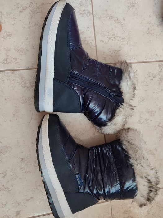 Чоботи зимові дутіки для дівчинки