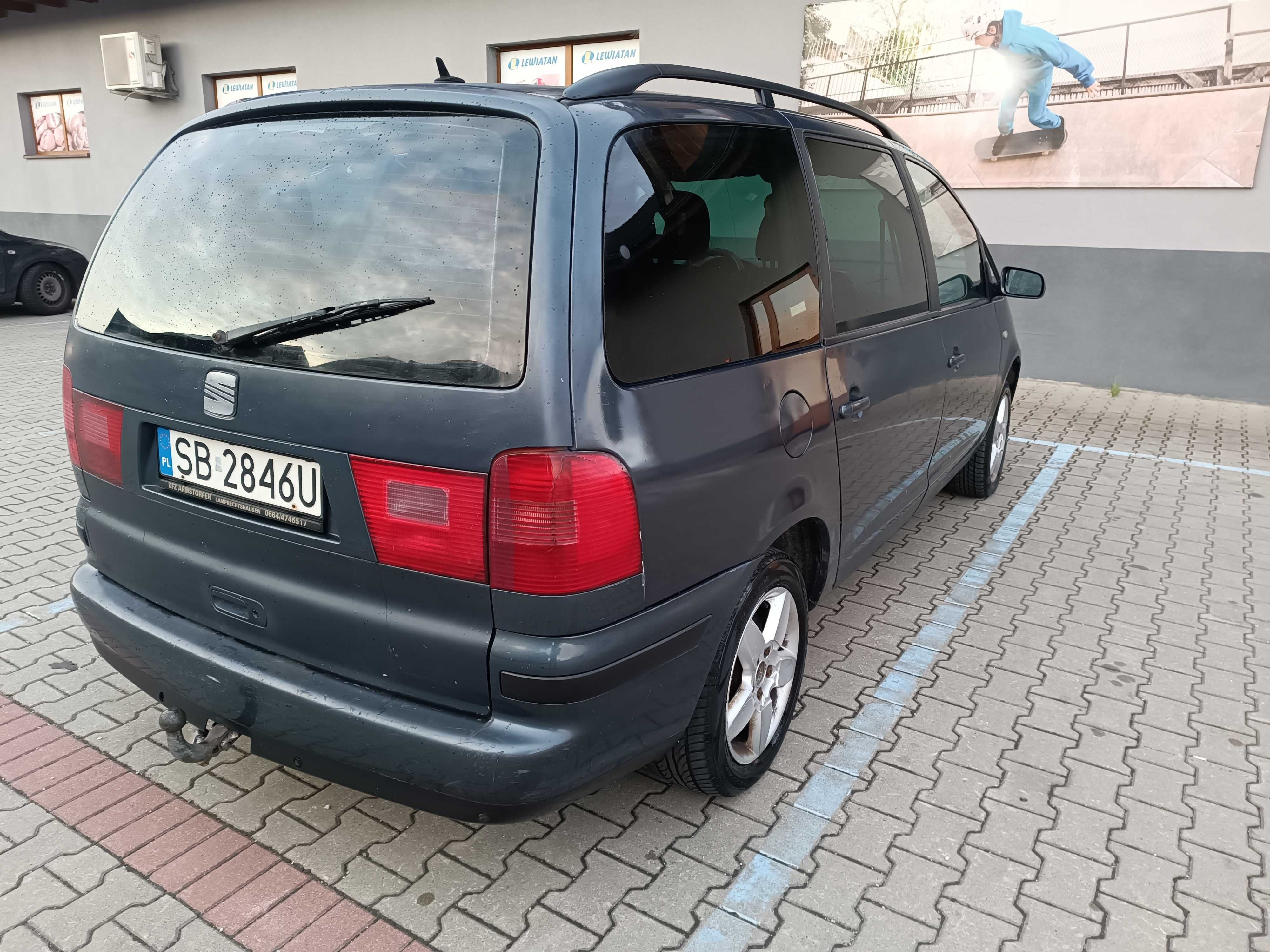 Seat Alhambra 1.9 TDI,4x4,4motion,Hak,Webasto,Radio navi,szyberdach