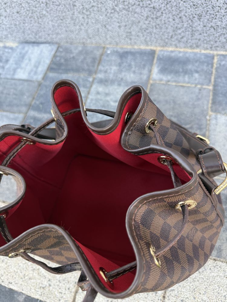 Torebka Louis Vuitton worek brązowa krata