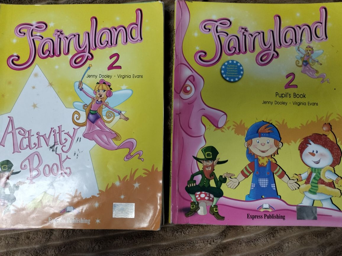 Підручники Fairyland, Access, Quick Minds, Get Set Go, Family and Frie