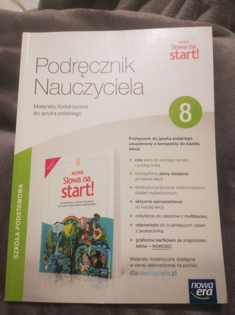 Słowa na start 8 podręcznik dla nauczyciela Nowa Era