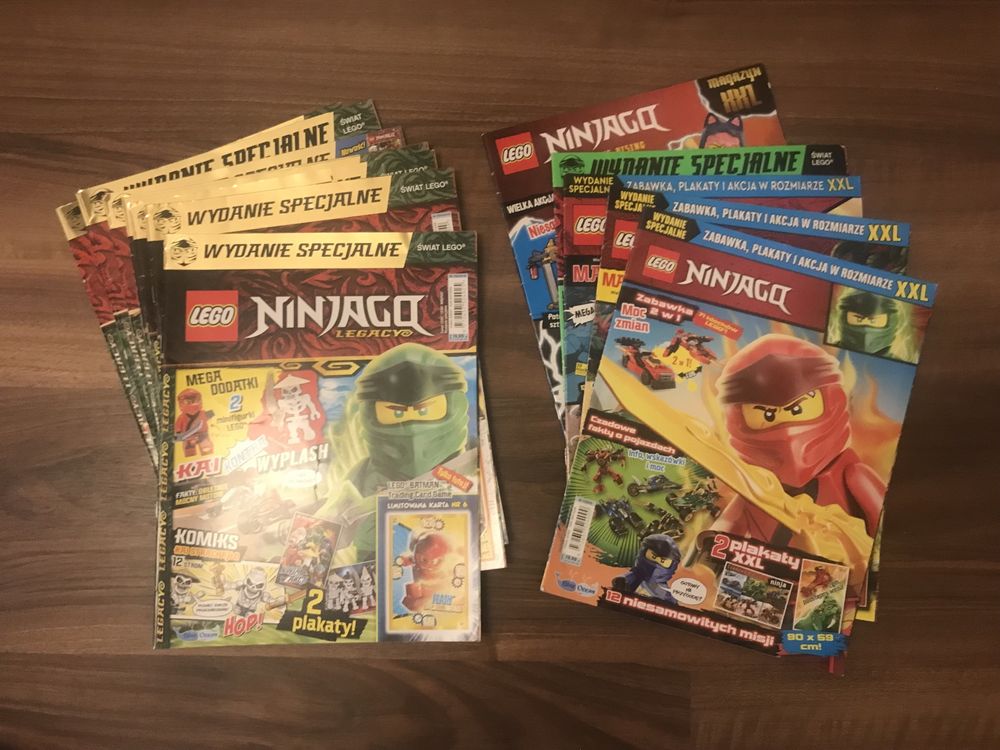 gazetki, komiksy Lego Ninjago wydania specjalne