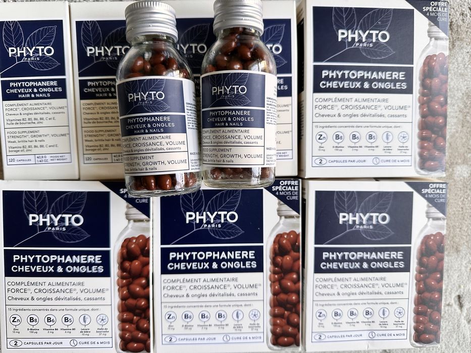 Phyto, вітаміни для волося та нігтів 120шт. Maска Nutrition 200мл