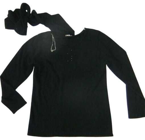 WHITE STAG ROZ.L sweterek damski z szalikiem jak nowy