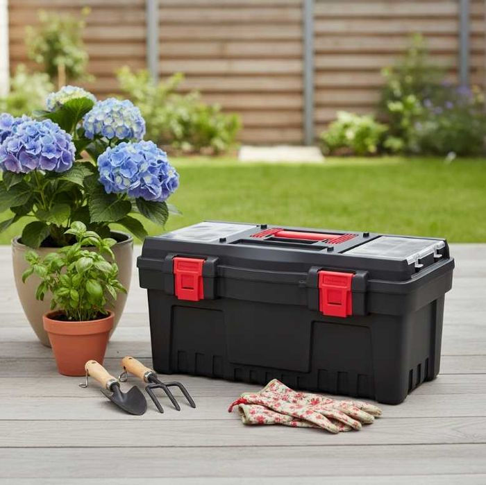 NOWA Skrzynka Narzędziowa Duża Uniwersalna Warsztatowa Walizka OKAZJA