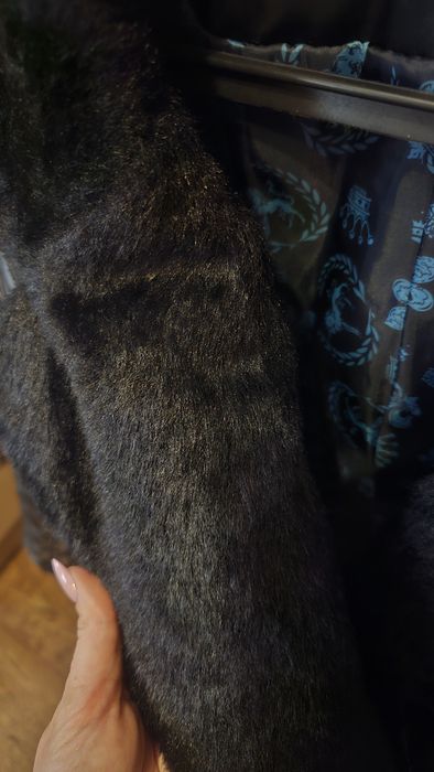 Пальто куртка із екошкіри жіноча, осінь/зима, розмір S 42