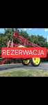 Opryskiwacz Rau Kverneland 2800l 21m skrętna zaczep 7 sekcji