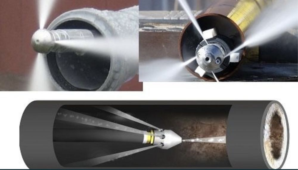 Гідродинамічна і електро-механічна чистка каналізації.