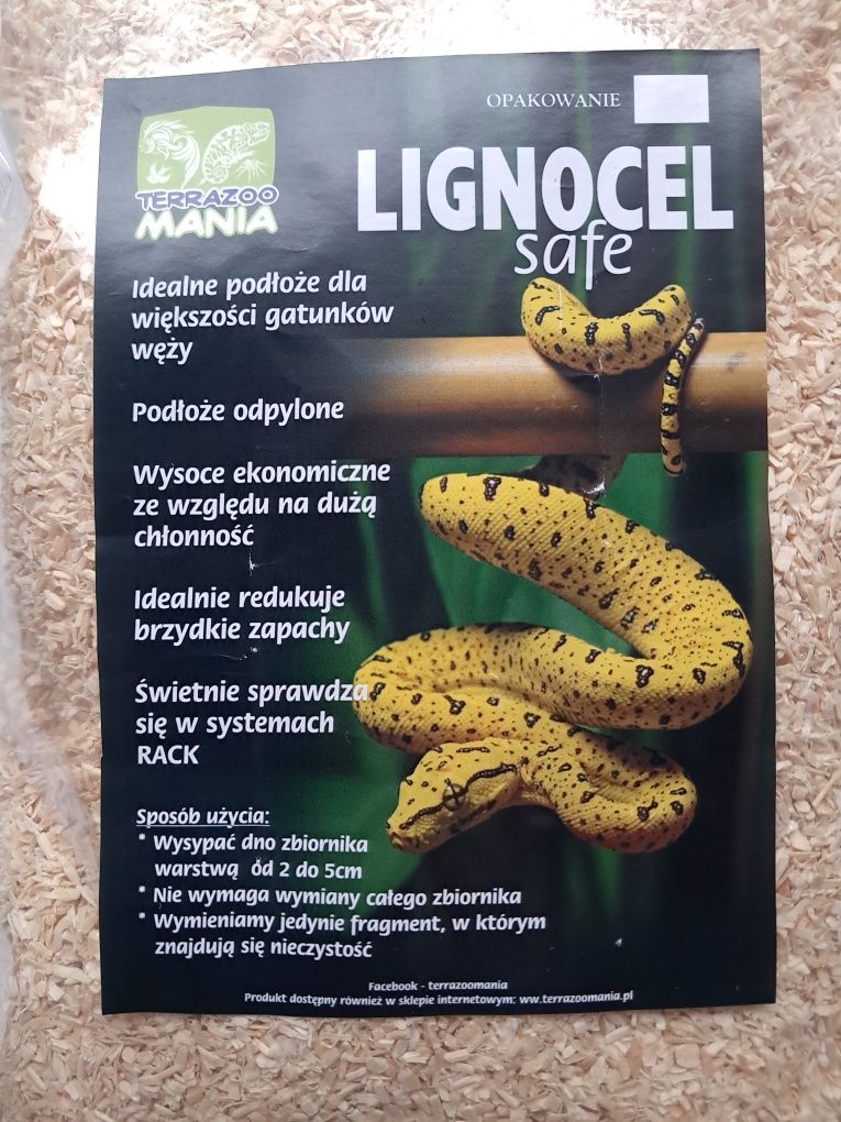 Podłoże dla węży - LIGNOCEL 5L
