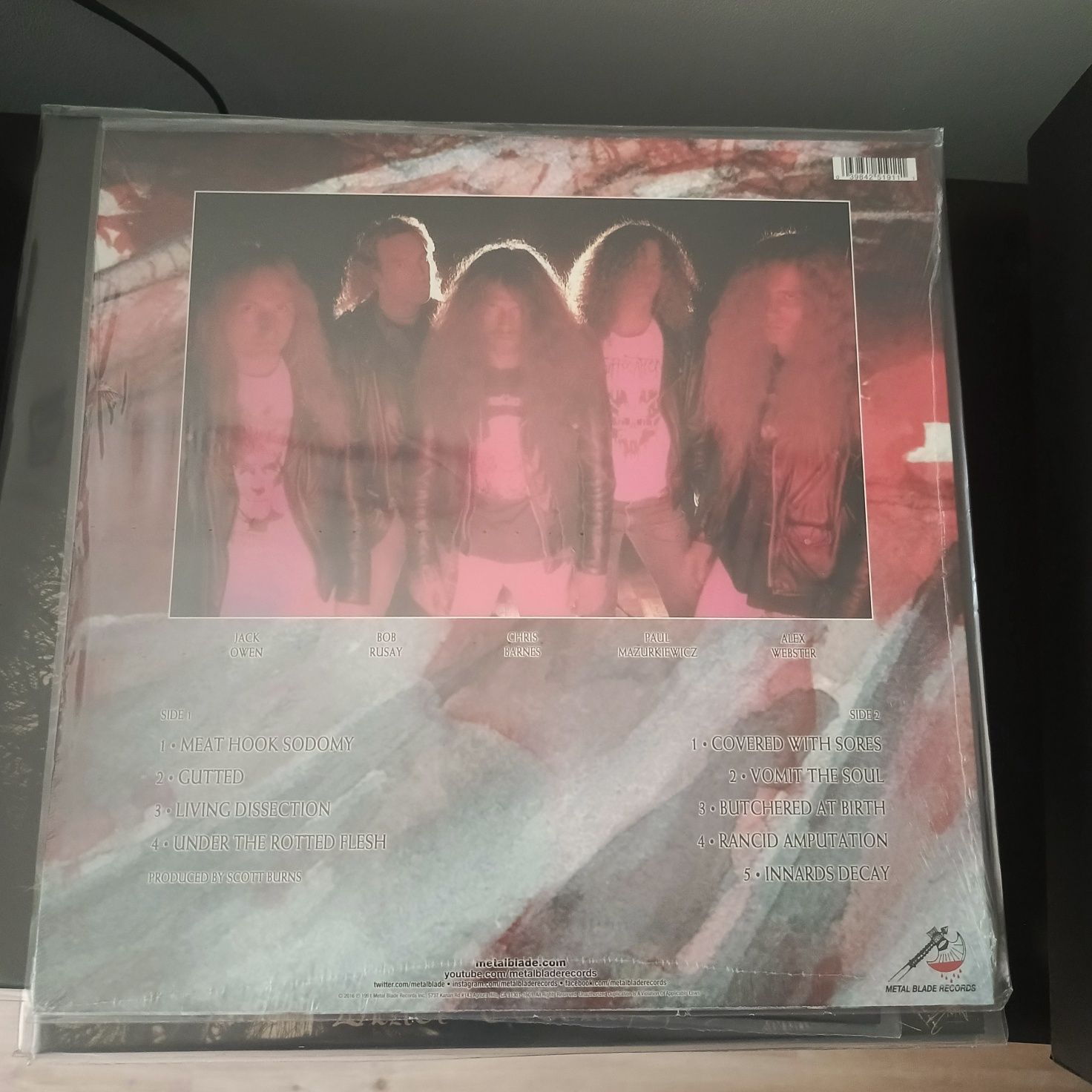 Cannibal Corpse - Butchered at Birth, wyd. USA