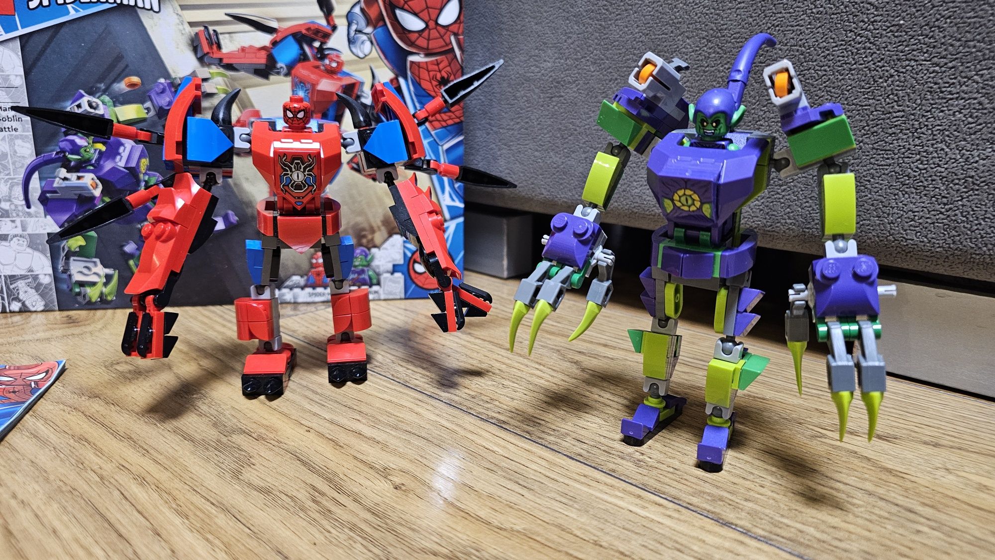 Lego Spiderman 76219, Spider-Man & Green Goblin Mech Battle