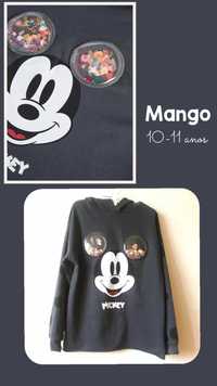 Sweatshirt Mango Mickey Mouse // menina  10-11 anos