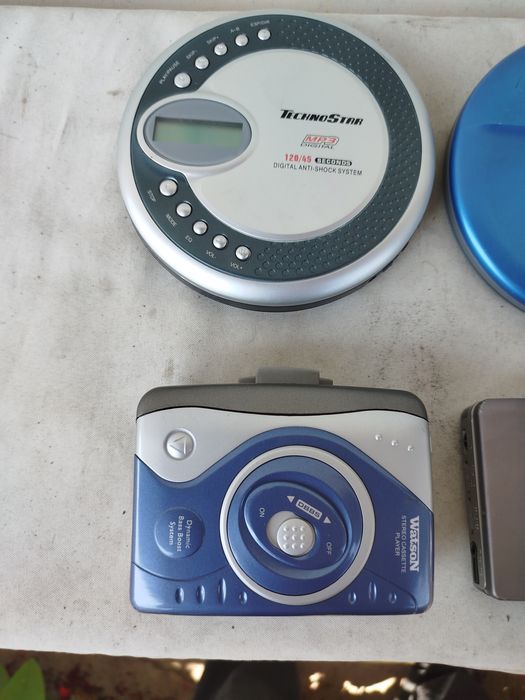 Stare walkmany odtwarzacze