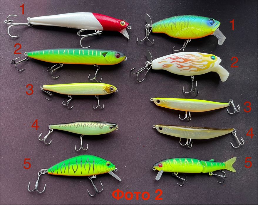 Чистокровні ЯПОНСЬКІ воблери !!!