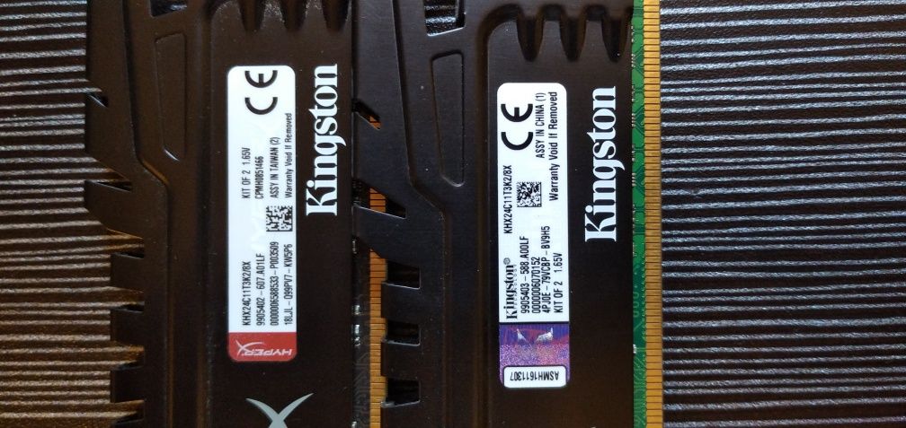 Pamięć RAM DDR3 - Kingston HyperX Beast 4x4gb 2400Mhz