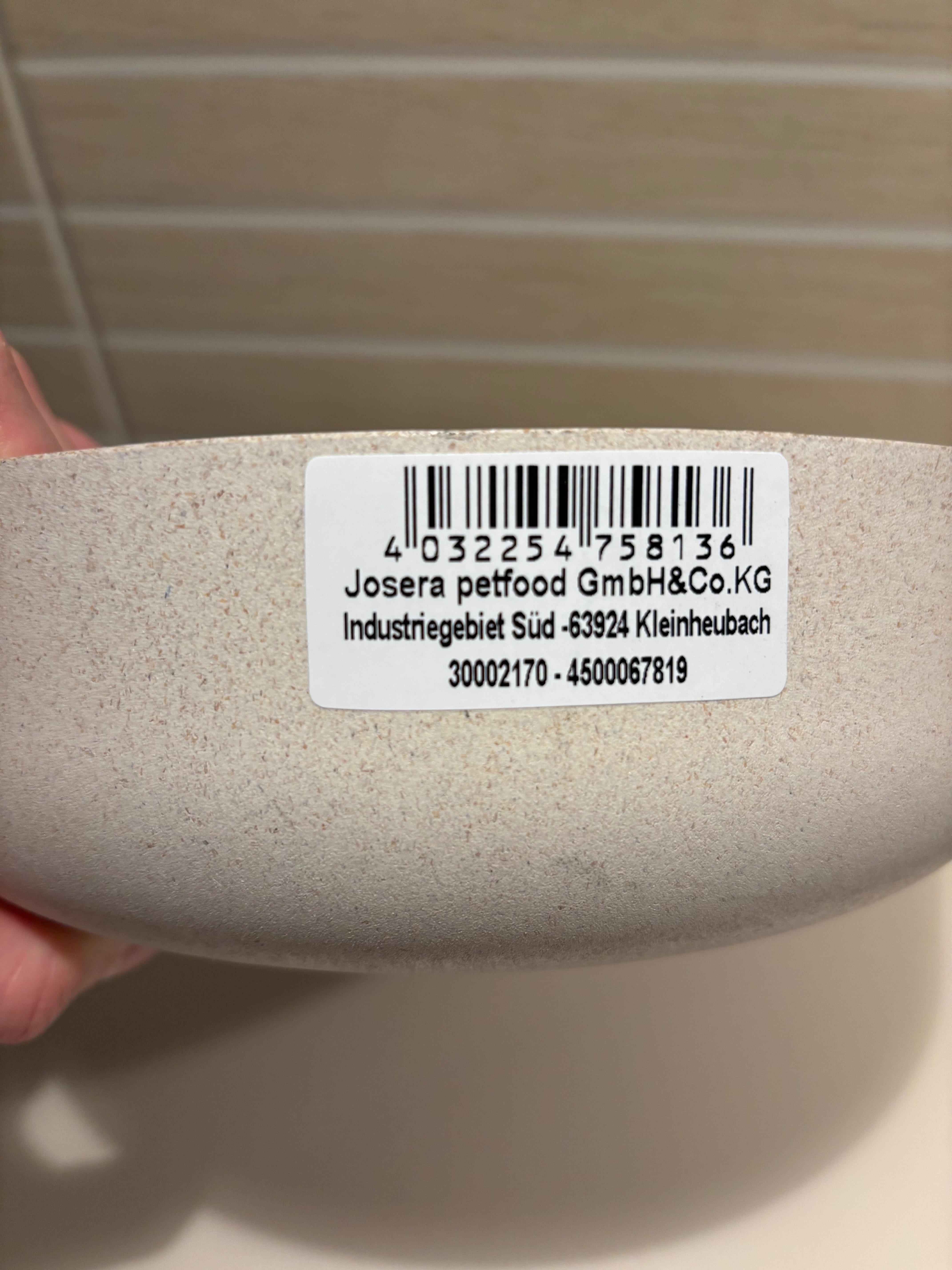 Miska Josera dla psa lub kota bambusowa 1,6 l