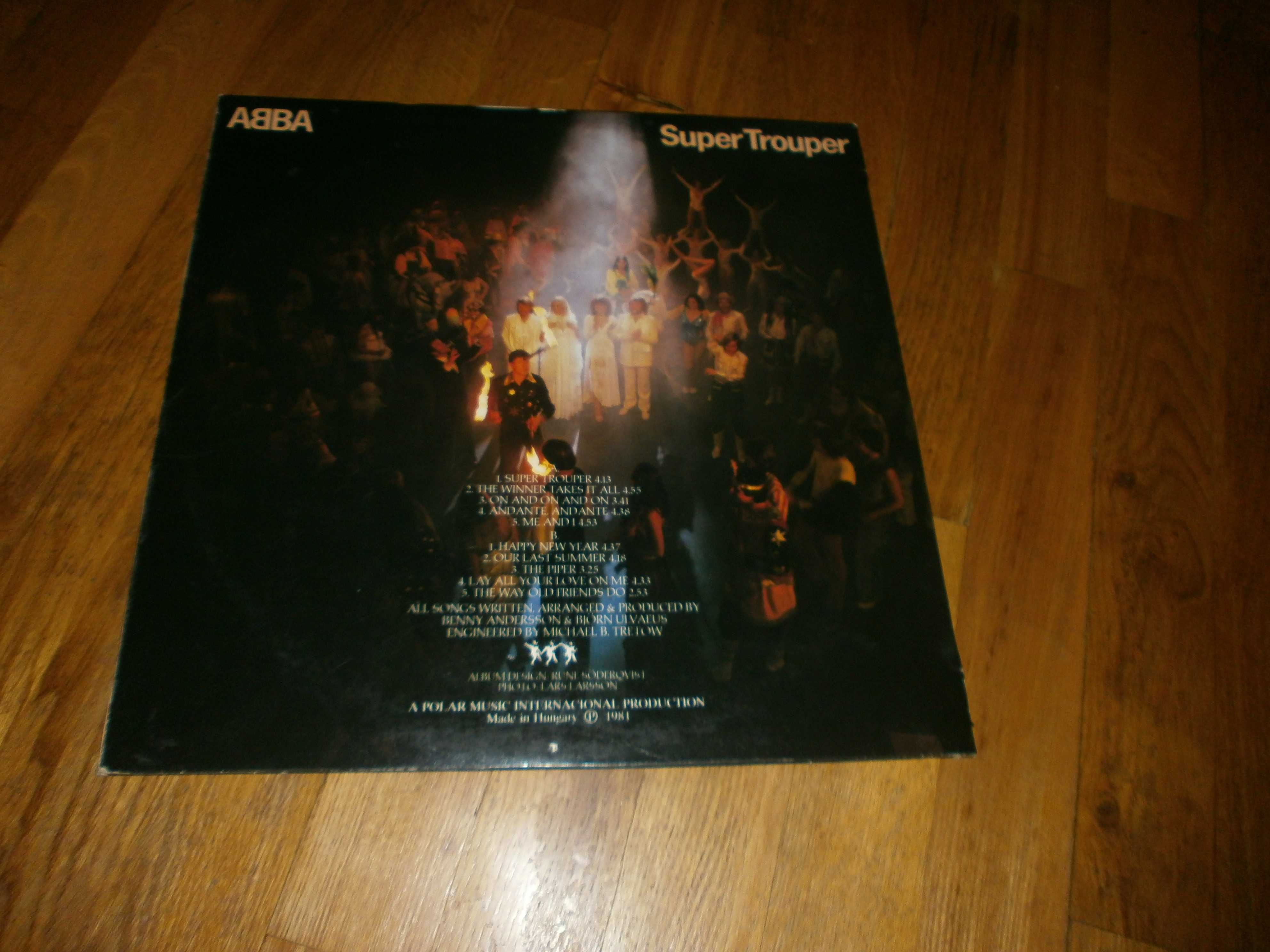 ABBA ‎– Super Trouper Pepita ‎– SLPXL 17673 Hungary 1981год
