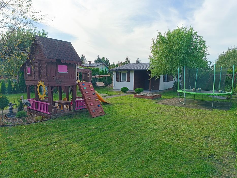 Działka Rod z domkiem 35m2