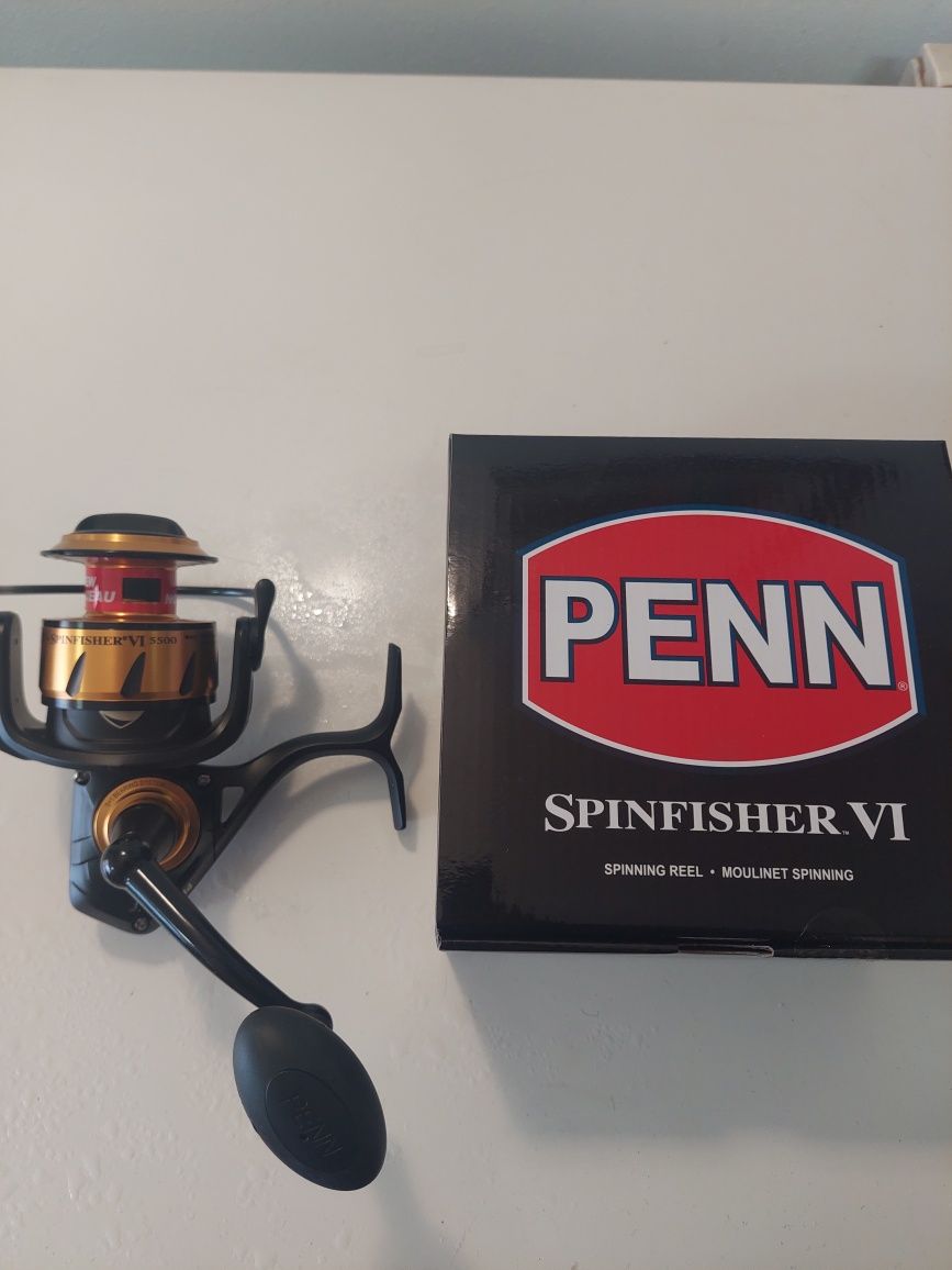 Penn spinfisher VI 5500 novo!